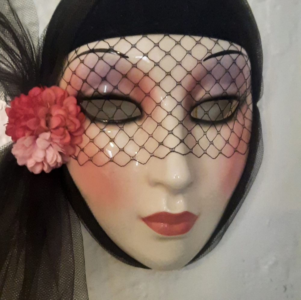 Vintage 1990 Clay Art San Francisco Collectible Mask